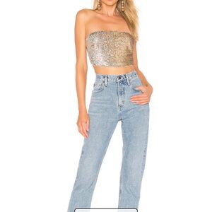 Agolde Cherie High Rise Straight Jeans in Merit Sz 27 / 4